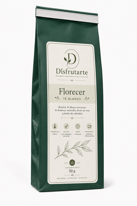 Florecer | Té Blanco con Damasco