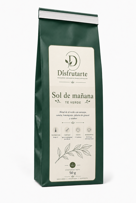 Sol de Mañana | Té Verde con naranja